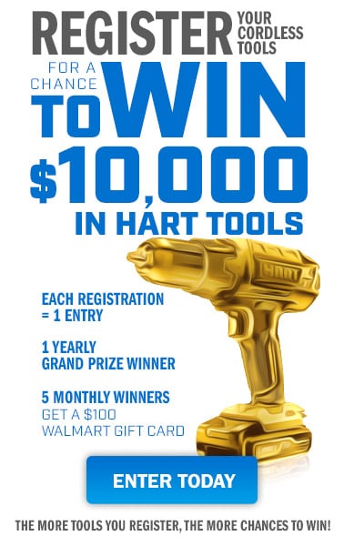 Register Your Tool For A Chance To Win $10,000!